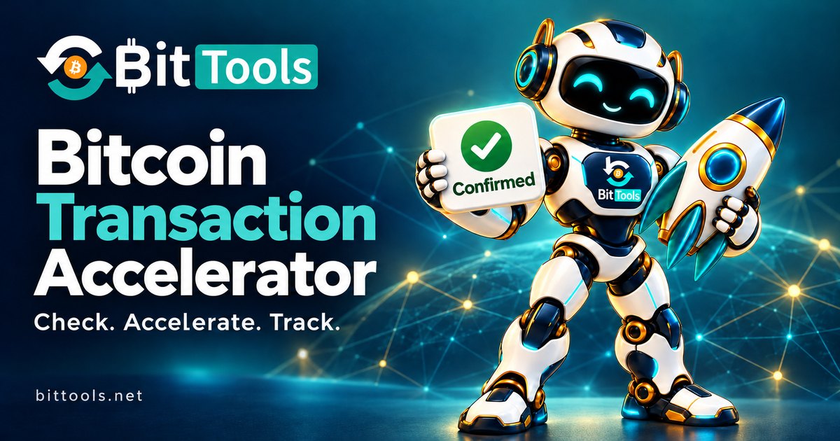 BitTools Bitcoin transaction accelerator: accelerate and track your transaction