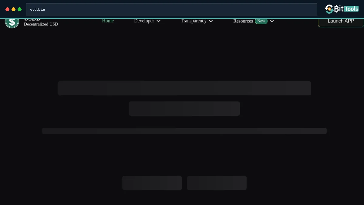 USDD official website preview