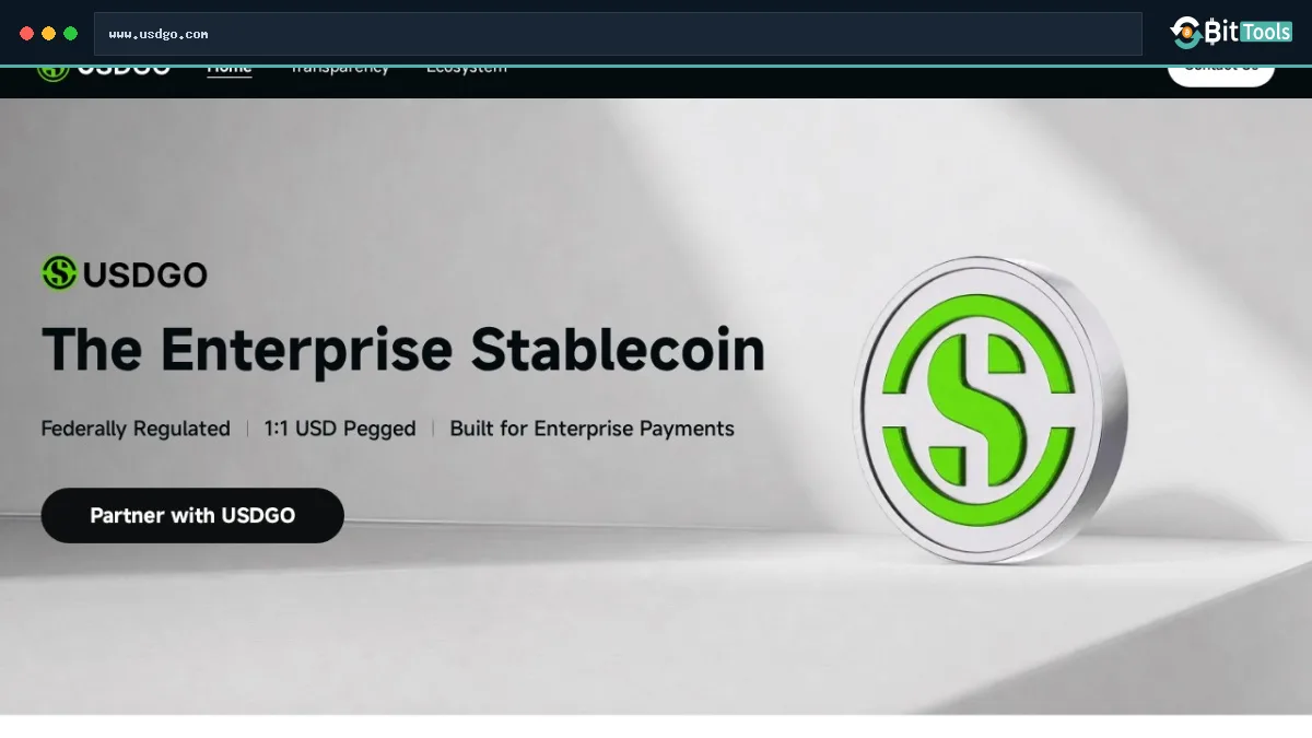 USDGO official website preview