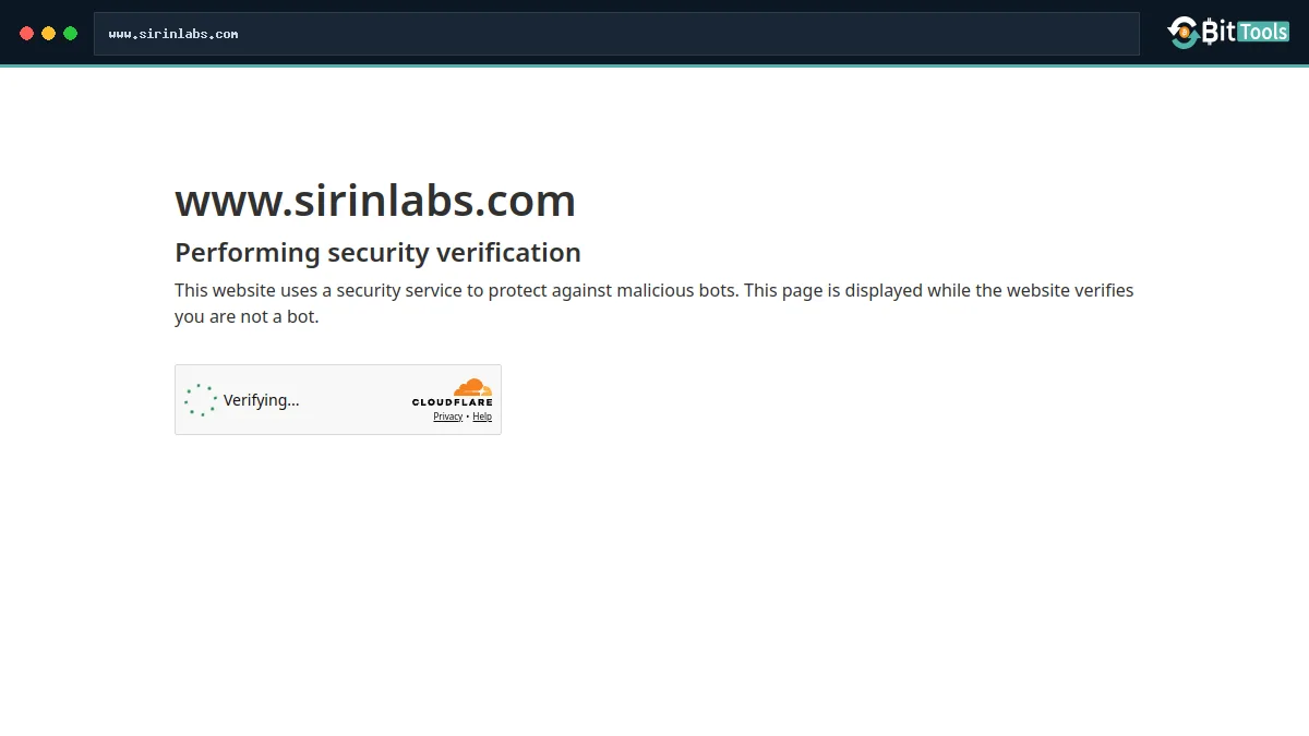Sirin Labs official website preview