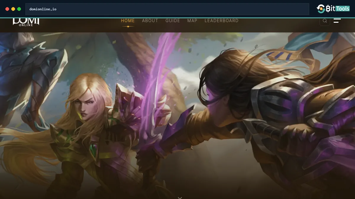 Domi official website preview