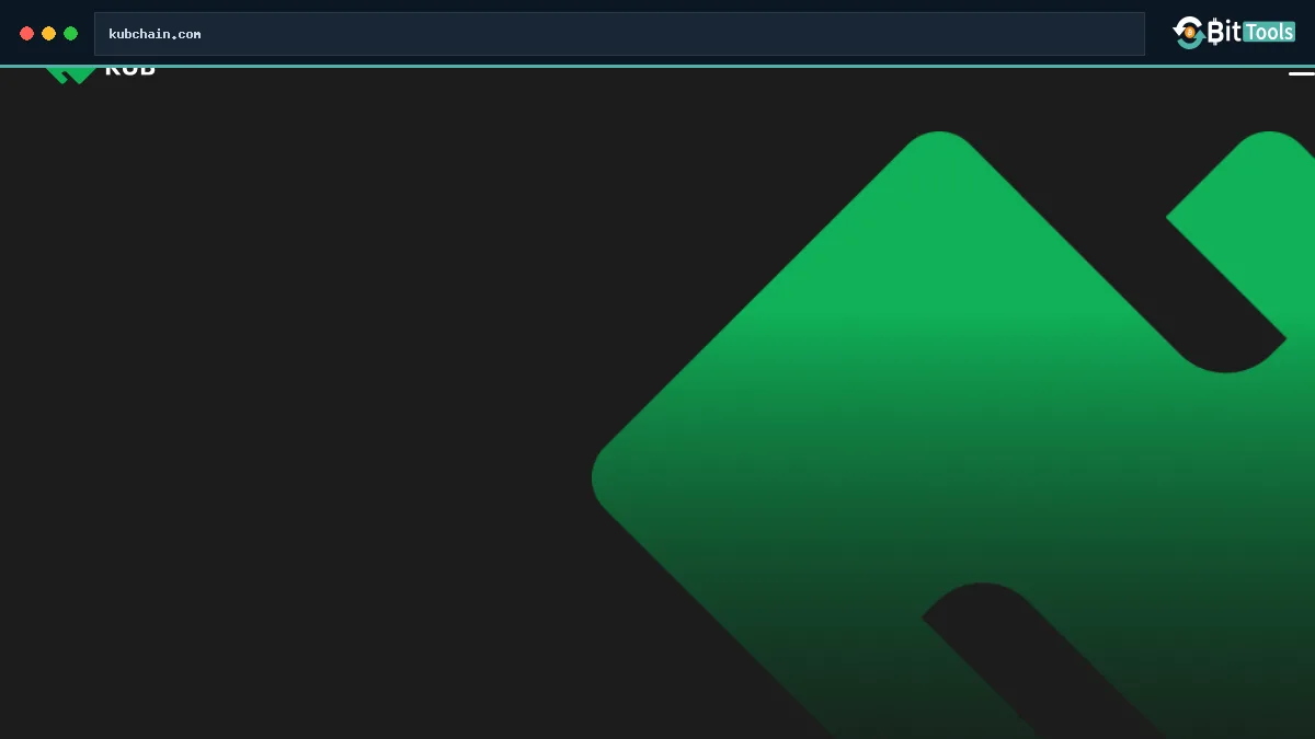 KUB Coin official website preview