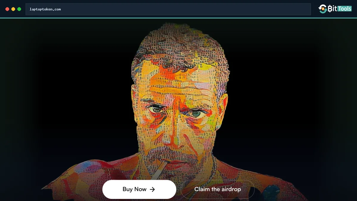 Hunter Biden's Laptop official website preview