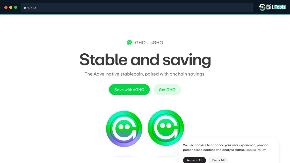 GHO official website preview
