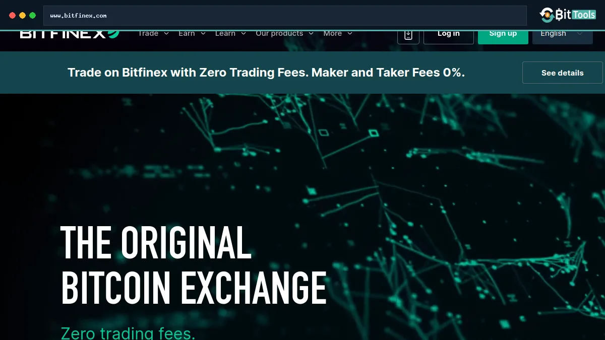 LEO Token official website preview