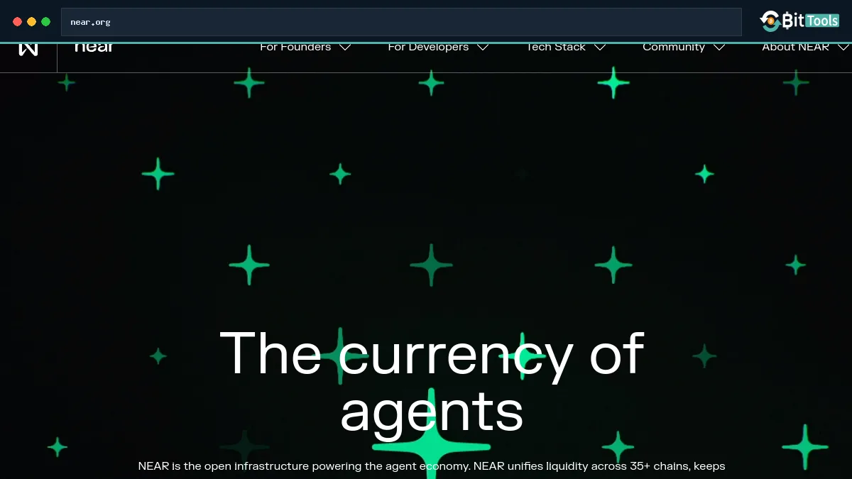 NEAR Protocol official website preview