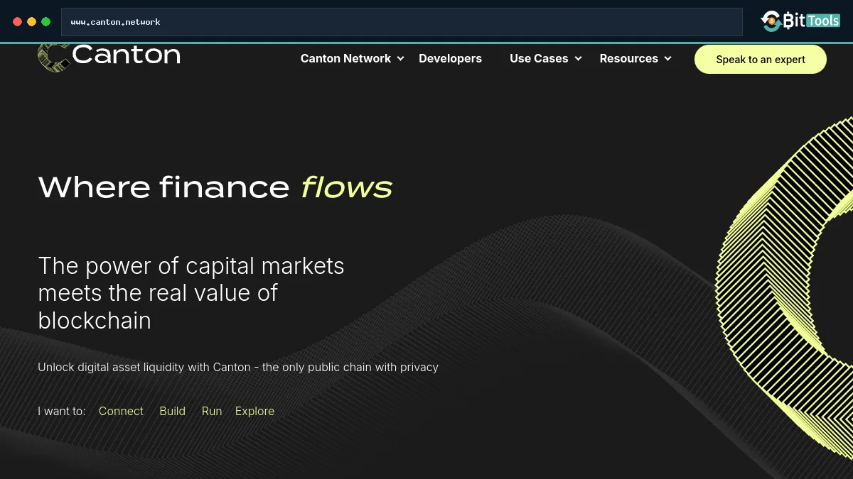 Canton official website preview