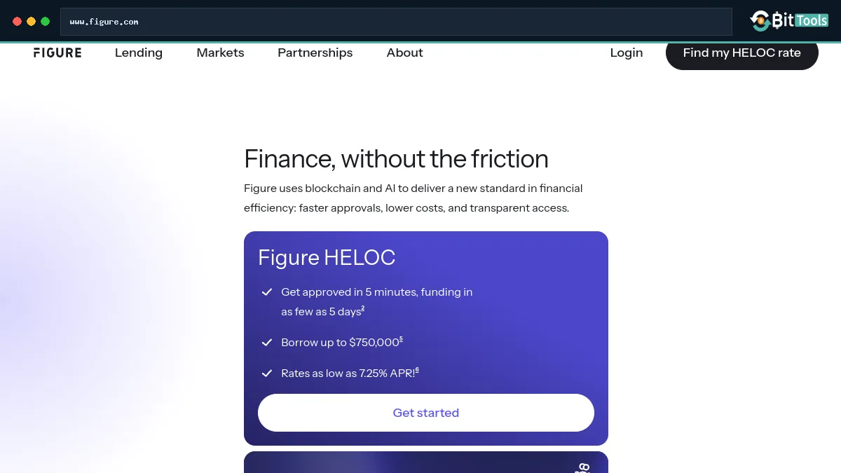 Figure Heloc official website preview